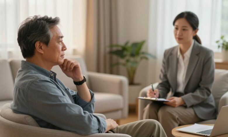 depression 50 year old male