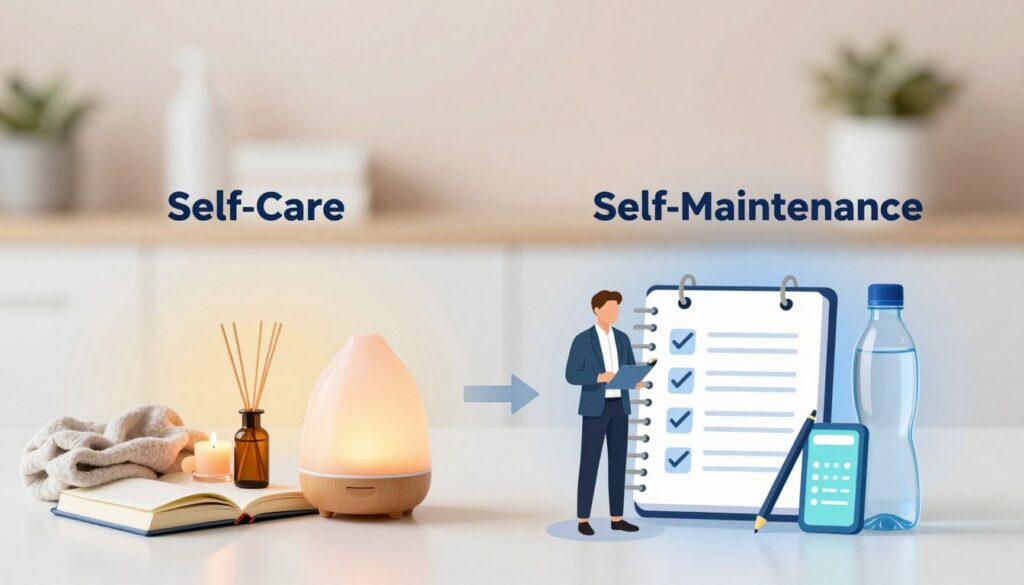 Self Care vs Self Maintenance Self Care vs Self Maintenance