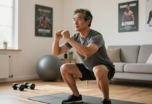 home workout 40 year old man