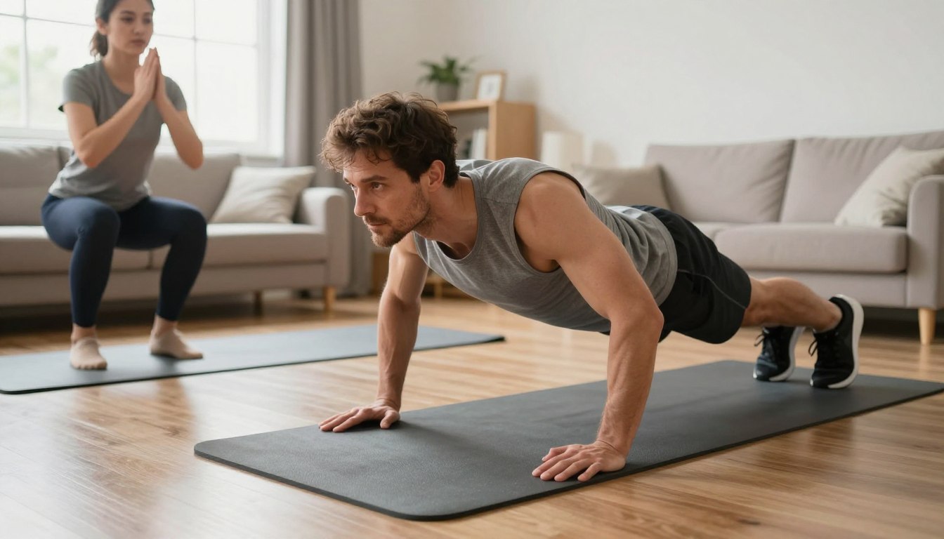 home workouts no equipment for men
