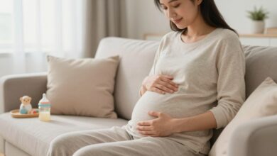 hormones 6 months after giving birth