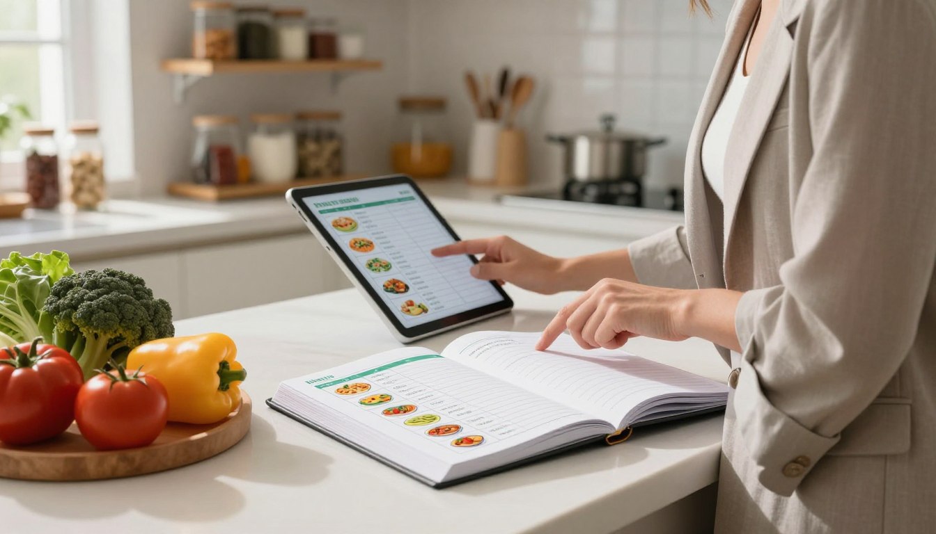 meal planning template google sheets