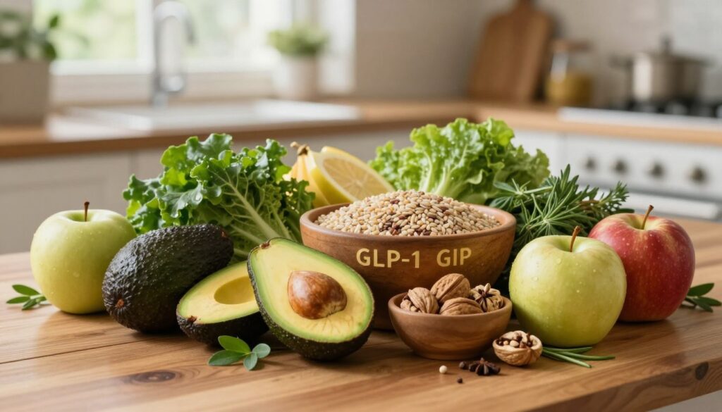 natural foods stimulate glp-1 gip release