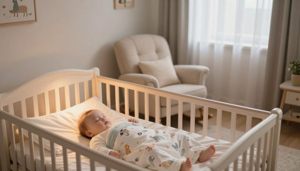optimal infant sleep environment setup