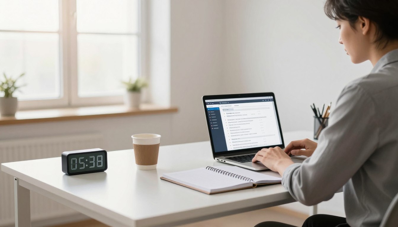 productivity focus and the value of limited time
